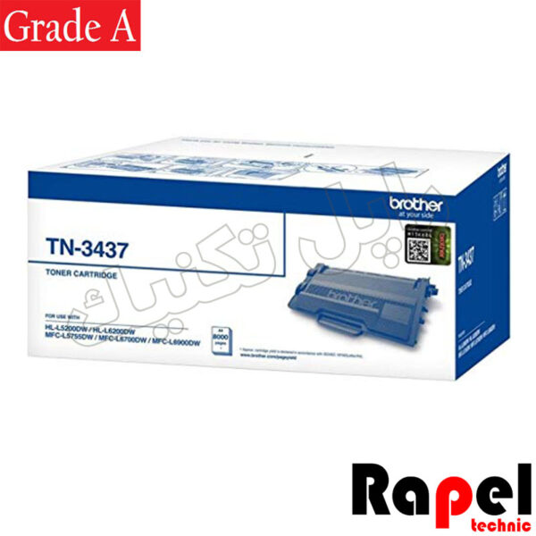 کارتریج تونر وارداتی  (طرح اورجینال گارانتی دار)brother TN-3437-3467 (HL-5000-5100-5200-6200-6250-6300-6400)
