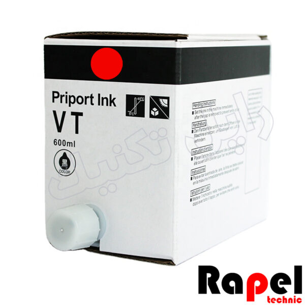 مرکب قرمز (تاریخ جدید) ریکو گستتنر طرح فابریک (VT-600) (CPI-2)