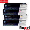 کارتریج وارداتی رنگ زرد HP 126A (گارانتی دار و قابل شارژ مجدد)