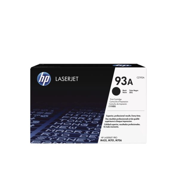 کارتریج وارداتی HP 93A (گارانتی دار و قابل شارژ مجدد)