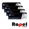ست کارتریج وارداتی رنگی HP 128A (گارانتی دار و قابل شارژ مجدد)